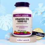 Webber Naturals Vitamin D3 1000IU