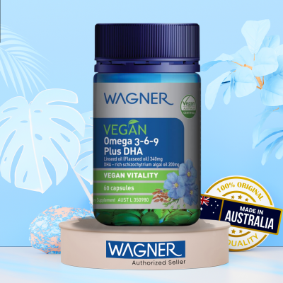 Wagner Vegan Omega 3-6-9 Plus DHA 60 Capsules
